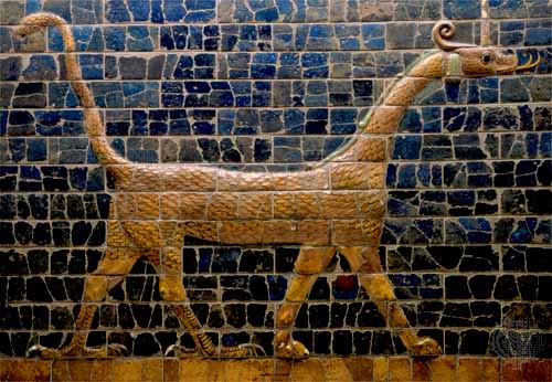 Mosaico en pared - Marduk
