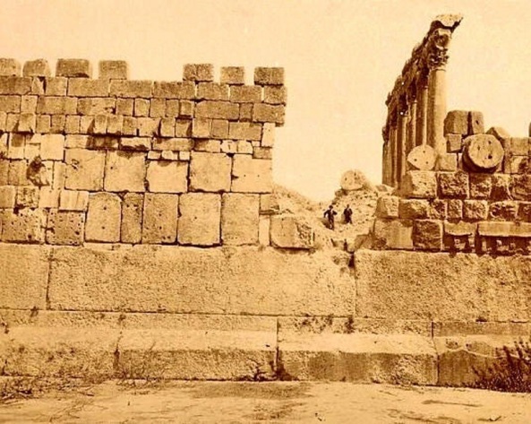 Cimientos Templo de Jupiter