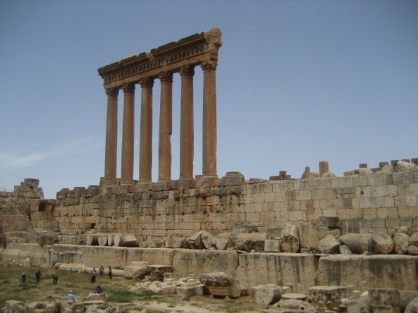 Columnas del templo de Júpiter