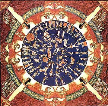El Vaticano y la simbología pagana Calendario-zoodiacal-egipcio