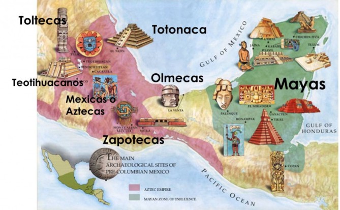 Principales culturas de Mesoamérica