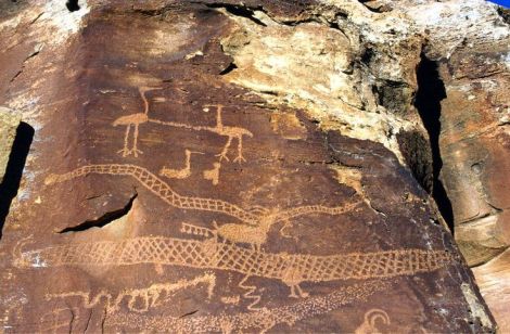 Nine Mile Canyon Fremont, Anasazi and Ute rock art petroglyphs & pictographs at Nine Mile Canyon, Utah